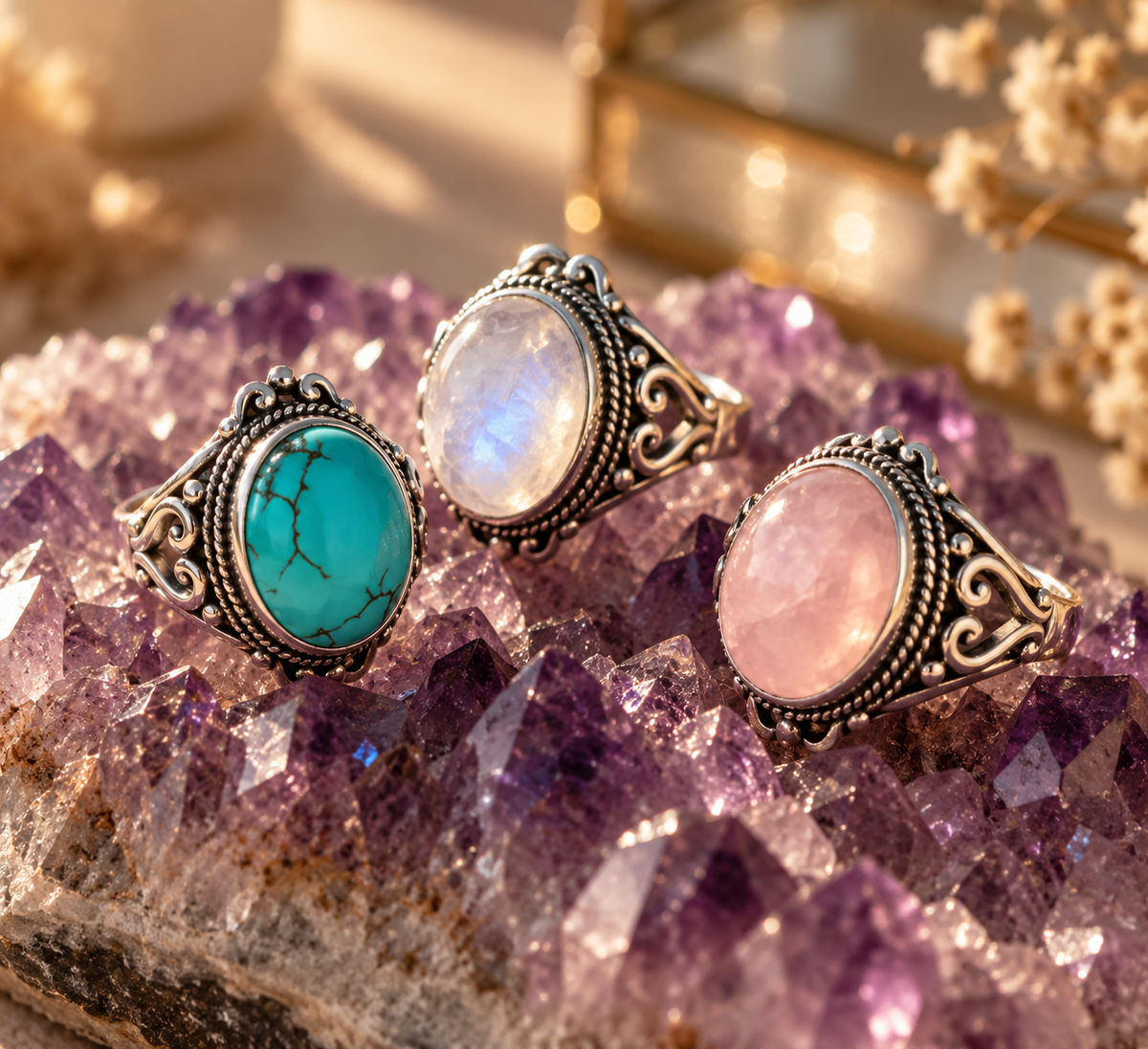 Anillo Luna Antigua