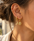 Pendientes Sol y Luna